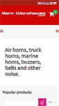Mobile Screenshot of hornwarehouse.com